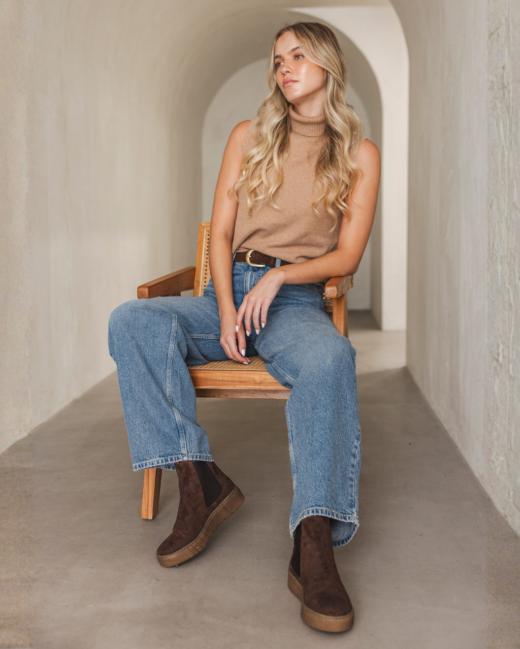 IRIZA - Brown Suede