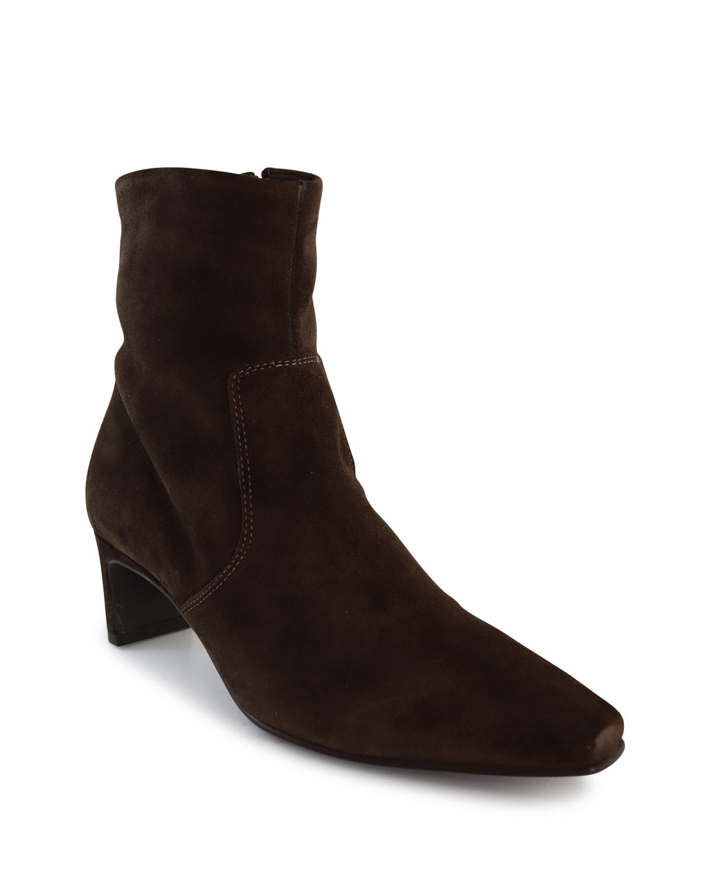 AGATA - Brown Suede