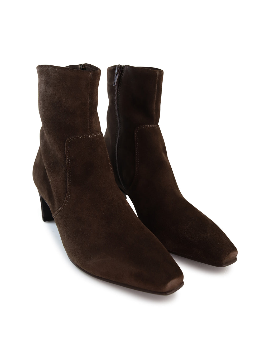 AGATA - Brown Suede
