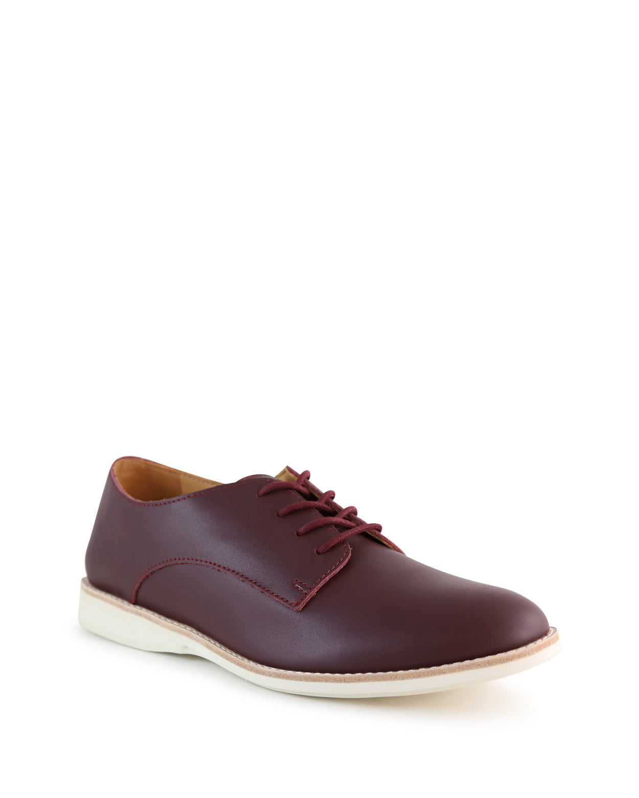 Derby Super Soft Lace Up  - Cherry