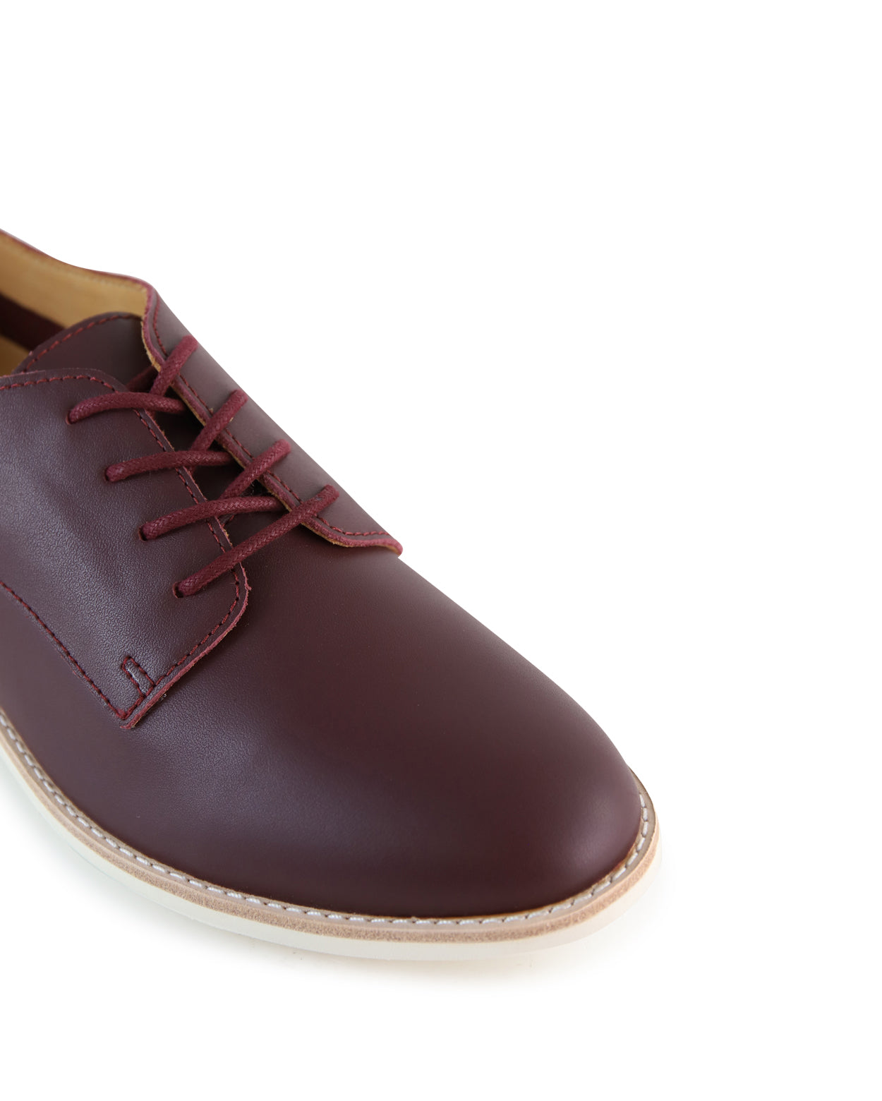 Derby Super Soft Lace Up  - Cherry