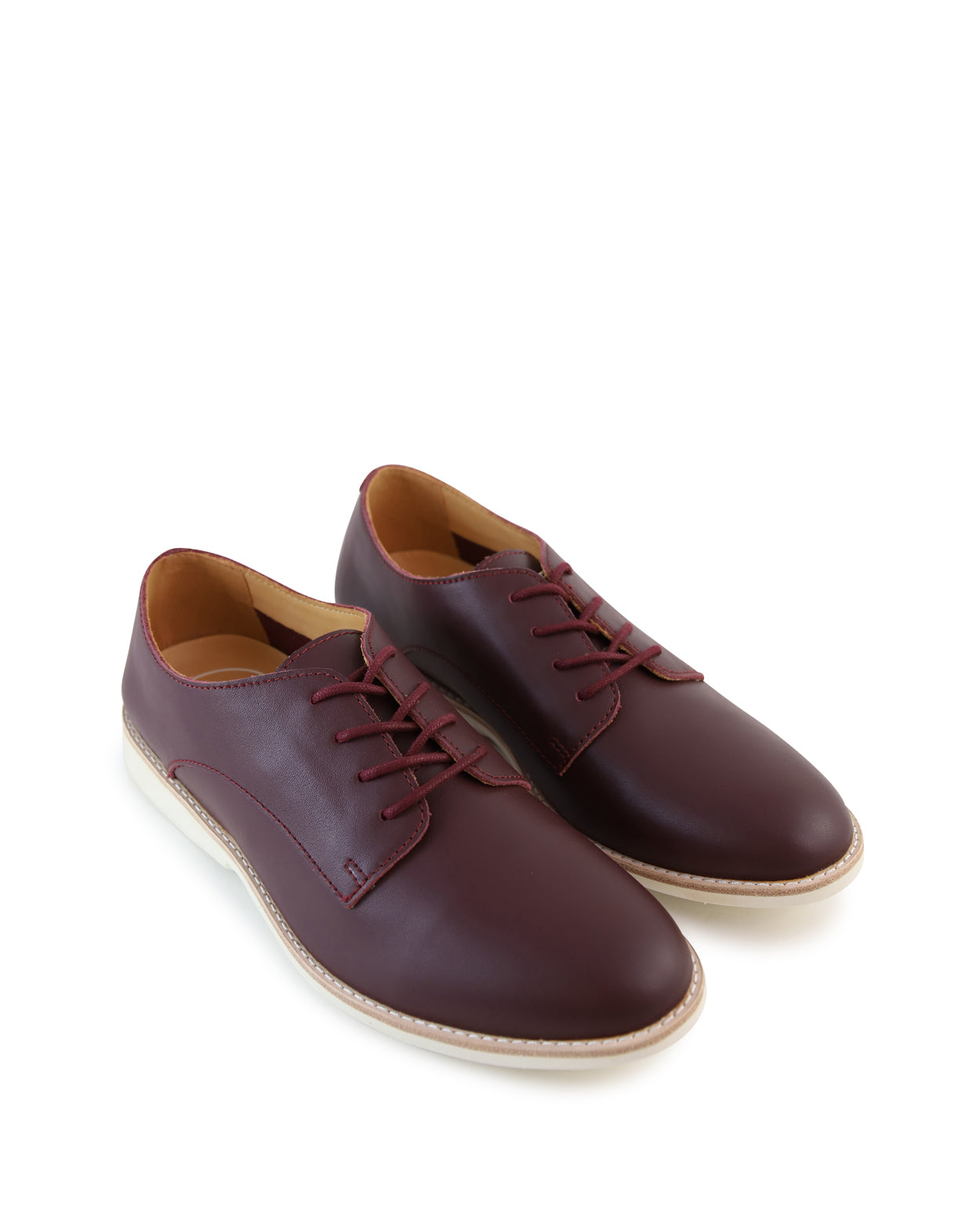 Derby Super Soft Lace Up  - Cherry