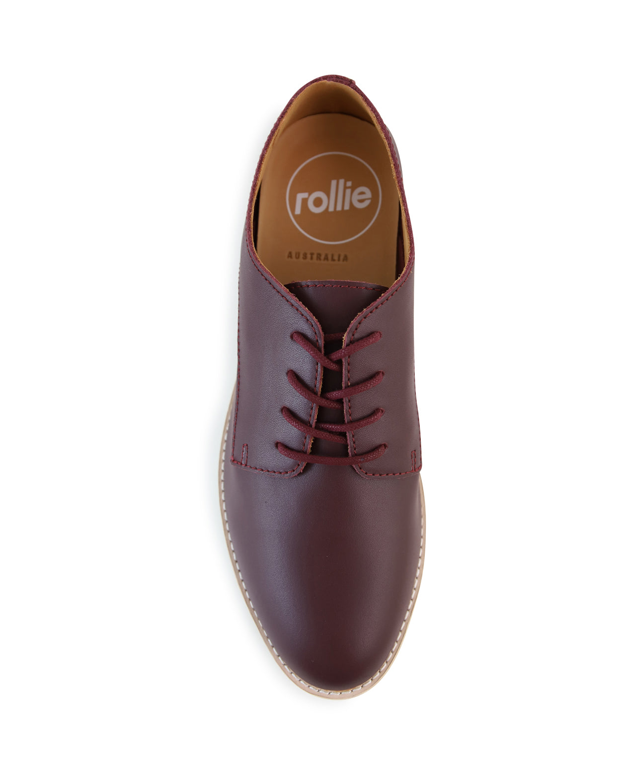 Derby Super Soft Lace Up  - Cherry