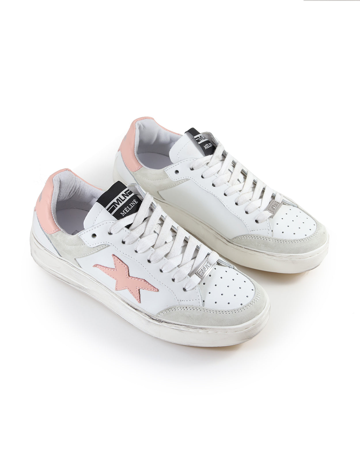 GINNY - White / Pink