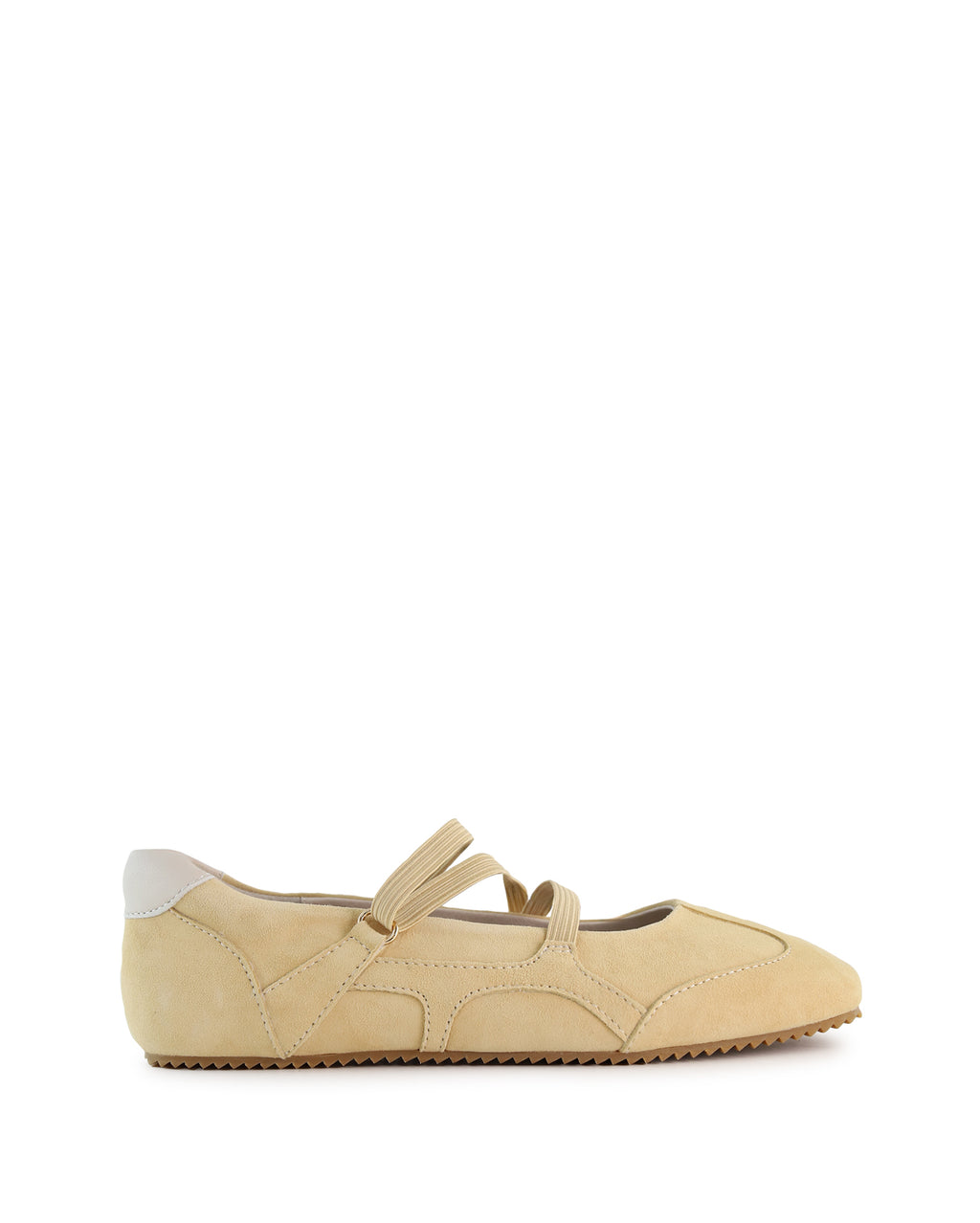 Suede Sneakerina  - Lemon Suede