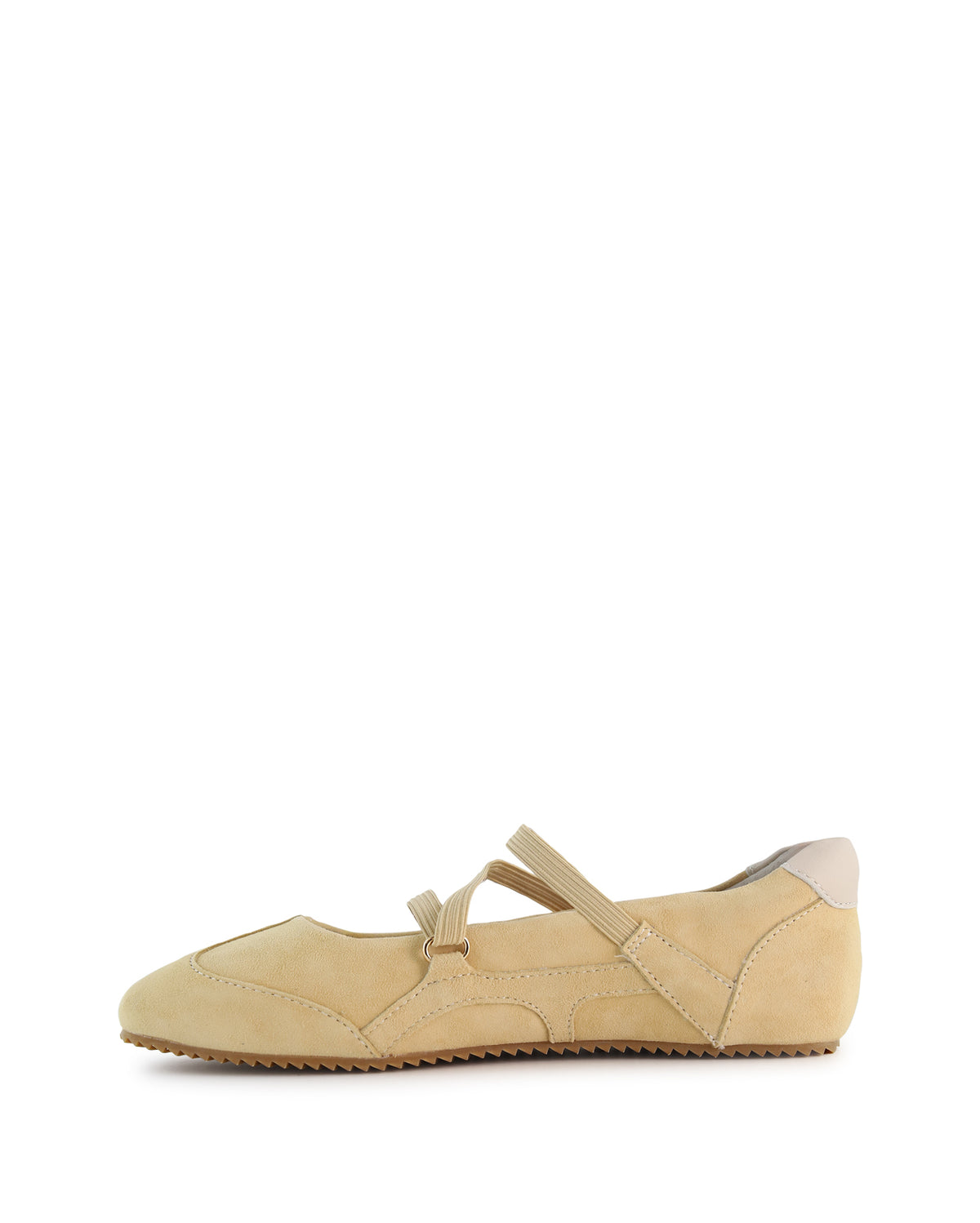 Suede Sneakerina  - Lemon Suede