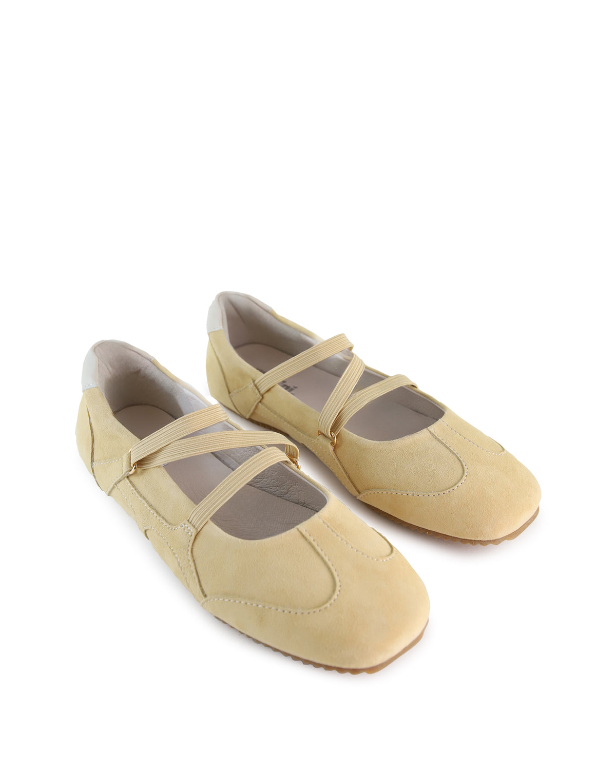 Suede Sneakerina  - Lemon Suede