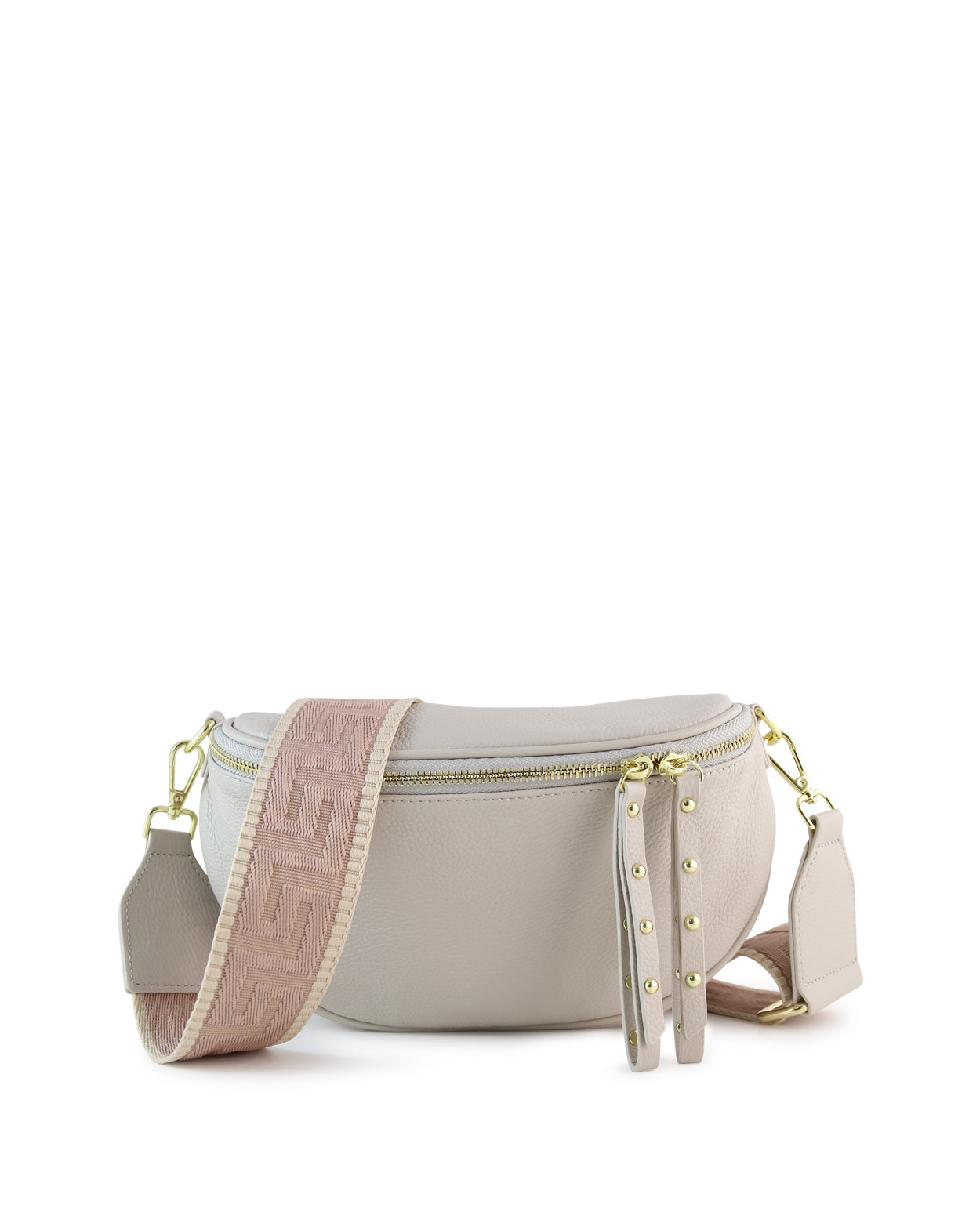 Leather Bag  - Sand / Gold
