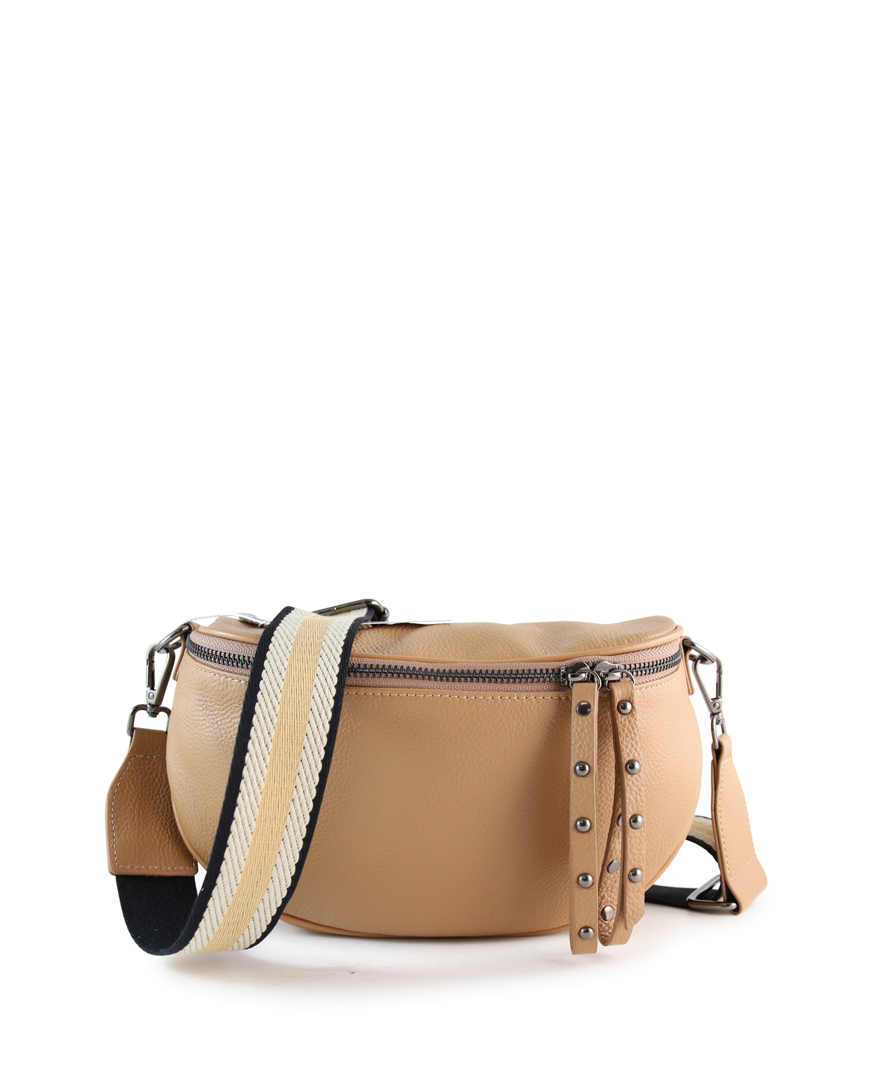 OBSESSED  - Light Tan / Gunmetal